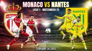 Monaco vs Nantes