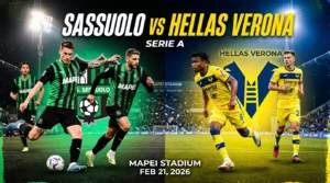 Sassuolo vs Hellas Verona